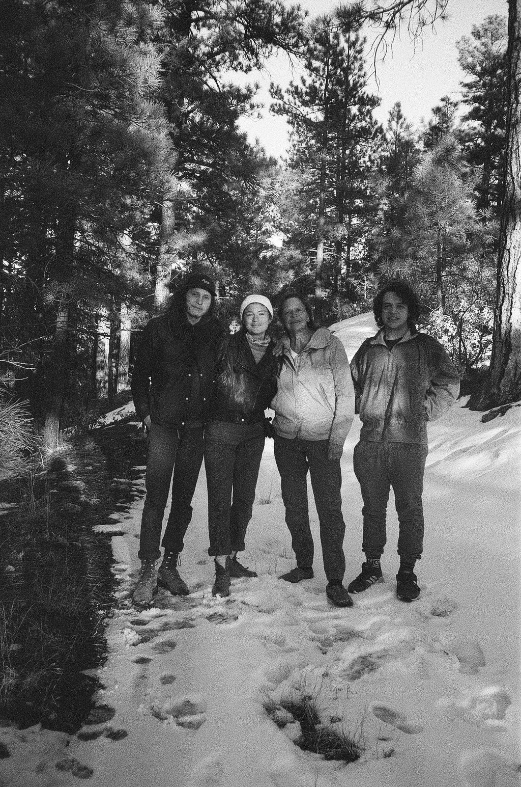 Johnny Ortiz, Aunt Ashleigh, Grandma Silvia, Uncle Aaron // Vallecitos NM 2022