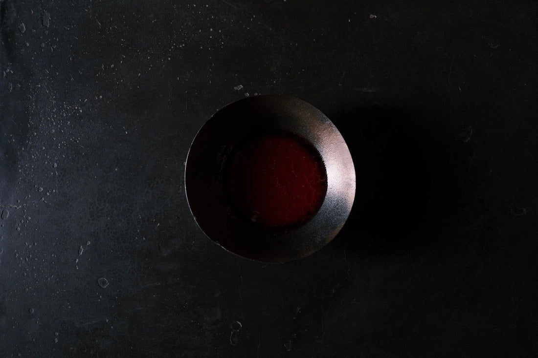 beans | chicos | chimayo red chile   cooked in a micaceous clay pot